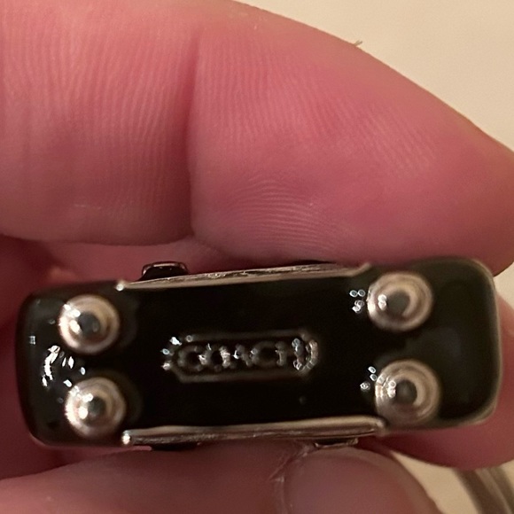 VINTAGE. NEVER USED Coach Handbag / Purse Keychain. VERY RARE. - Picture 7 of 15